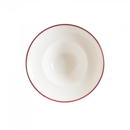 Lėkštė gili Bonna LINEA BURGUNDY, 23 cm
