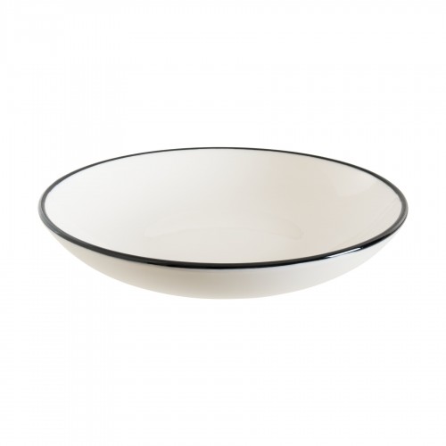 Lėkštė gili Bonna LINEA BLACK, 25 cm, 1,3 L