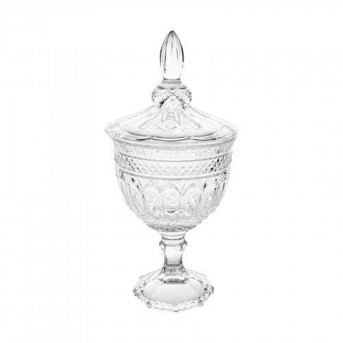 Indas su dangčiu Shishi CLEAR GLASS