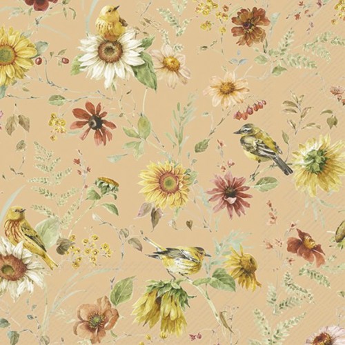 Servetėlės IHR LATE SUMMER BEAUTIES, 33 x 33 cm