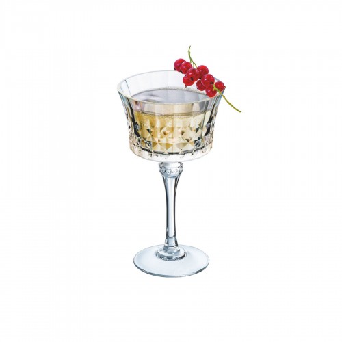 Taurių vynui rinkinys Cristal d‘arques, LADY DIAMOND, 4 vnt., 230 ml