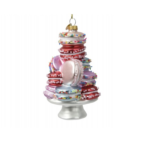 Kalėdinis žaislas Macaroon cake, 13,5 cm
