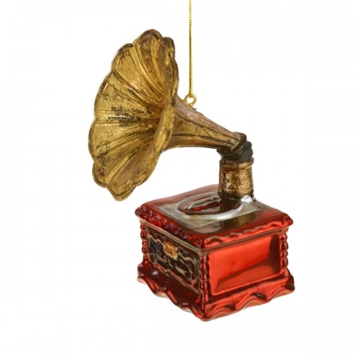 Kalėdinis žaislas patefonas, 11 cm