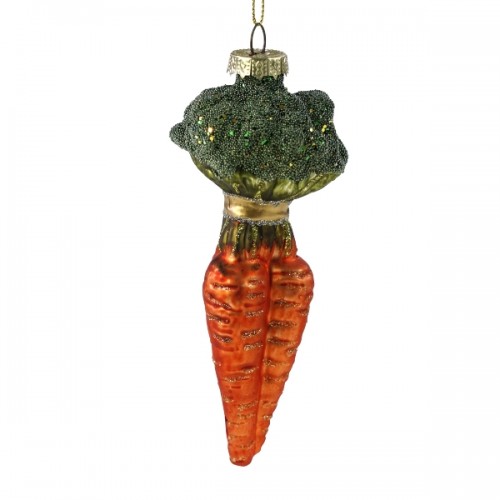 Kalėdinis žaislas morka, 13 cm