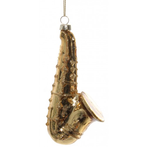 Kalėdinis žaislas saksofonas, 12 cm