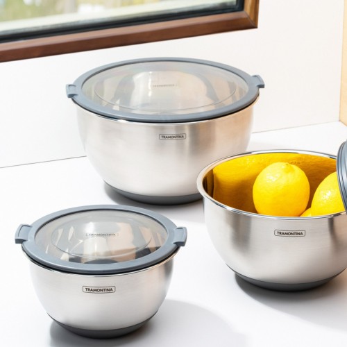 Salotinė su dangčiu Tramontina CUCINA, 3 L