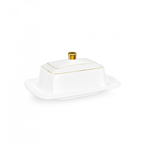 Sviestinė Wilmax DIAMOND GOLD, 18,5 x 12,5 x 7,5 cm