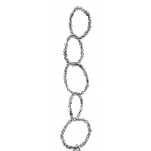 Kalėdinė dekoracija girlianda Shishi, sidabrinės sp., 150 cm