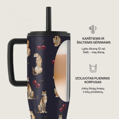 Kelioninis puodelis Burga Couguar, 1,2 l