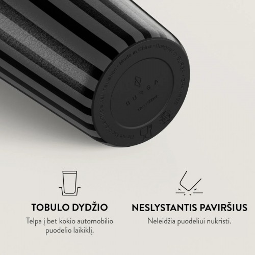 Puodelis kavai + dangt. Burga Nightfall, 500 ml