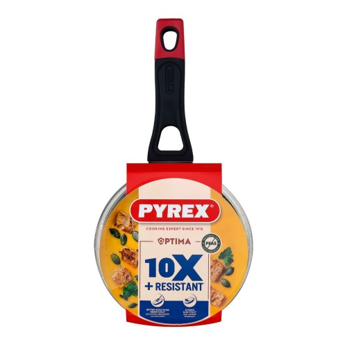 Puodas ilga rankena, su dangčiu Pyrex OPTIMA +, 16 cm