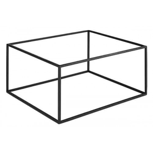 Metalinis stovas lėkštei APS, juodos sp., 32,5 x 26,5 cm, nuomai