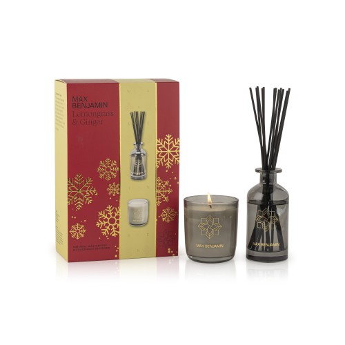 Žvakė ir namų kvapas Max Benjamin LEMONGRASS & GINGER *