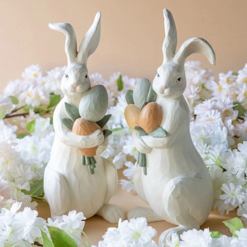 Dekoracija A Lot Rabbit Flowers, 1 vnt., 30 cm