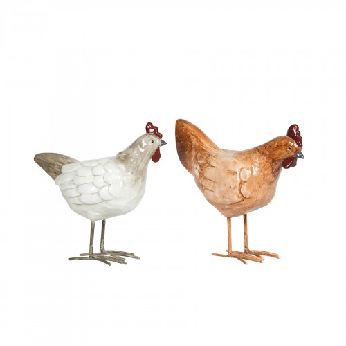 Dekoracija A Lot Rooster Glossy, 1 vnt., 15 cm
