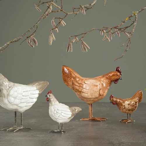 Dekoracija A Lot Rooster Glossy, 1 vnt., 15 cm