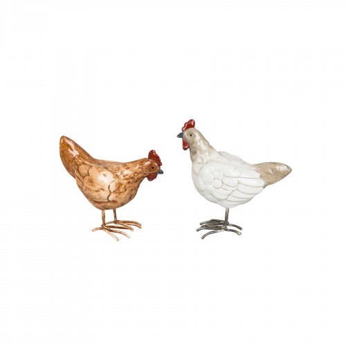 Dekoracija A Lot Rooster Hen Gloss, 1 vnt., 9 cm