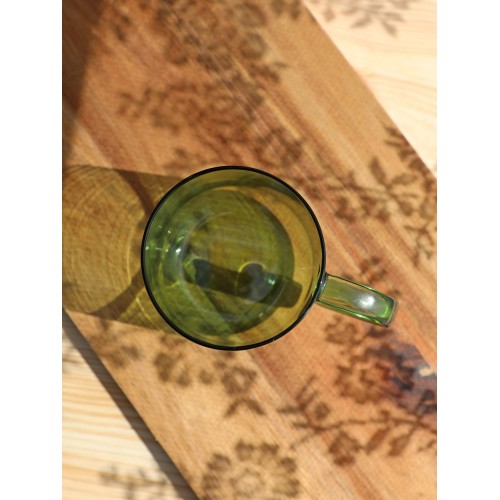 Borosilikatinis puodelis COLOR, šviesiai žalios sp., 300 ml