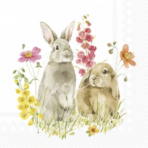 Servetėlės IHR HOP ON SPRING, 25 x 25 cm