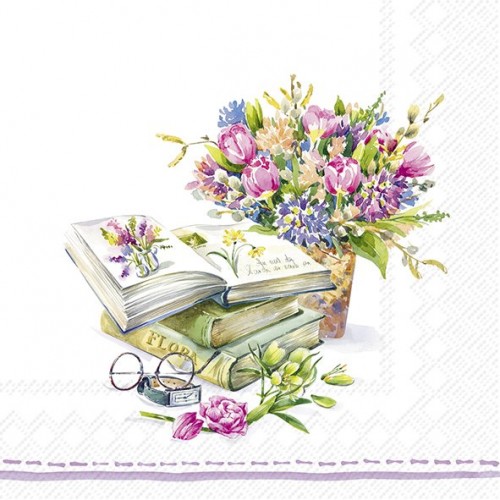 Servetėlės IHR SPRING NOVELS, 33 x 33 cm