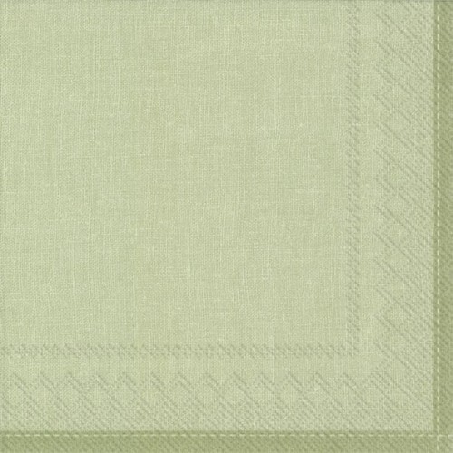 Servetėlės IHR LINEN, šviesiai žalios sp., 33 x 33 cm