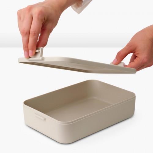Priešpiečių dėžutė Brabantia MAKE & TAKE, smėlio sp.