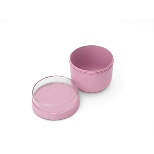 Pusryčių indelis Brabantia MAKE & TAKE, rožinės sp., 0,5 L