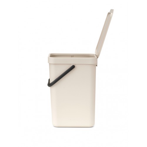 Šiukšlių dėžė Brabantia SORT & GO, smėlio sp., 12 L