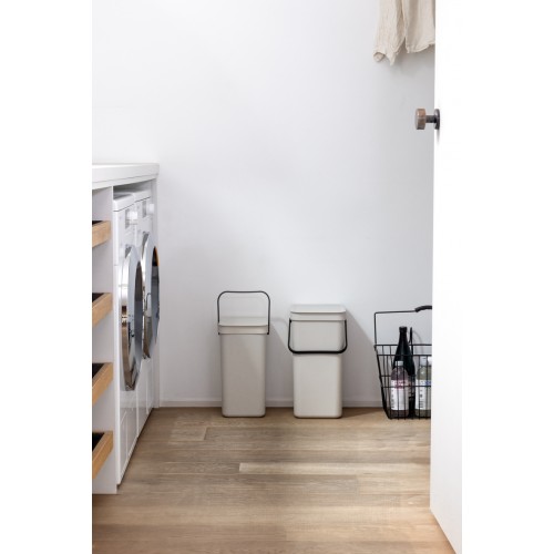 Šiukšlių dėžė Brabantia SORT & GO, smėlio sp., 12 L
