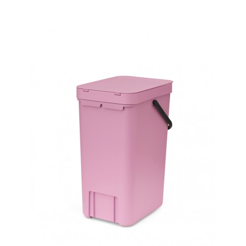 Šiukšlių dėžė Brabantia SORT & GO, rožinės sp., 16 L