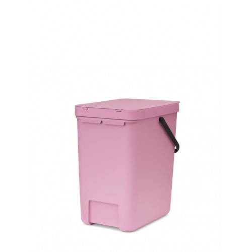 Šiukšlių dėžė Brabantia SORT & GO, rožinės sp., 25 L