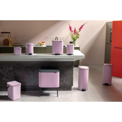 Šiukšlių dėžė Brabantia SORT & GO, rožinės sp., 25 L