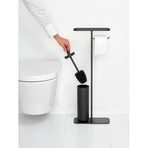 Stovas tualeto priemonėms Brabantia MINDSET, tamsiai pilkos sp.