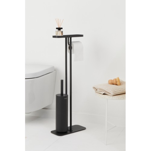 Stovas tualeto priemonėms Brabantia MINDSET, tamsiai pilkos sp.