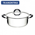 Puodas su dangčiu Tramontina DUO SILICONE, 20 cm 2,85 L