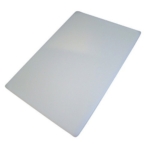 Balta plastikinė pjaustymo lentelė 40x25x1,27cm *