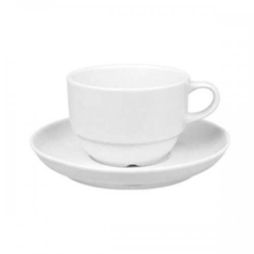 Puodelis espresso kavai su lėkštute DELTA, 90 ml