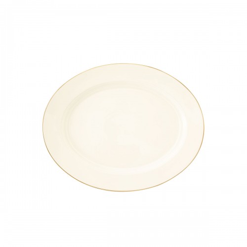 Lėkštė ovali Tettau Saphir Diamant Oro, 35 cm